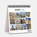 Calendari 2026 sobretaula Gaudí | 8424455260680