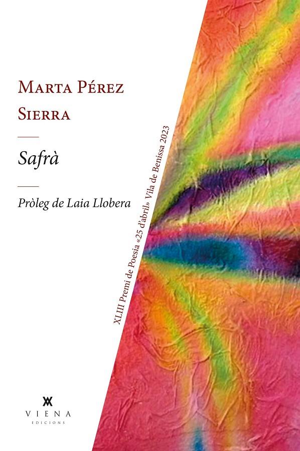 Safrà | 9788419474490 | Pérez i Sierra, Marta
