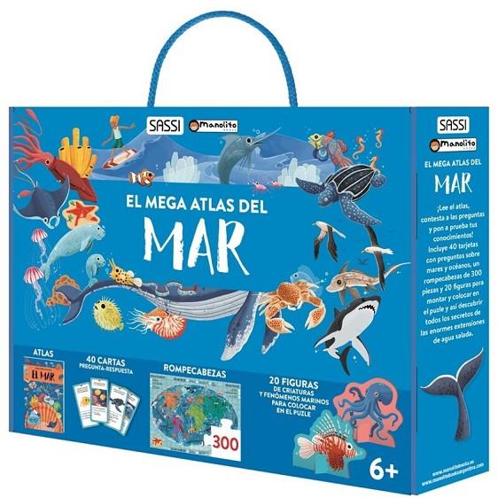 El mega atlas del mar | 9788410443518 | G. Pesavento, A. Borgo, E. Lorenzi