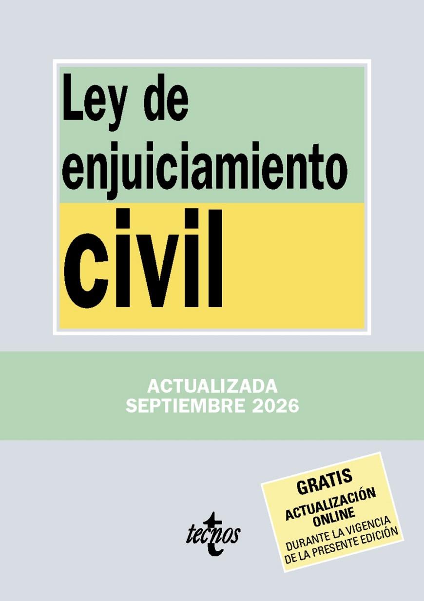 Ley de Enjuiciamiento Civil | 9788430994526 | Editorial Tecnos