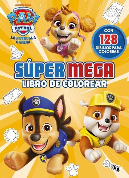 Paw Patrol | Patrulla Canina. Actividades - Súper mega libro de colorear | 9788448872526 | Nickelodeon