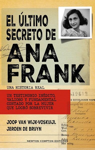 El último secreto de Ana Frank | 9788419620750 | Van Wijk-Voskuijl, Joop/ De Bruyn, Jeroen