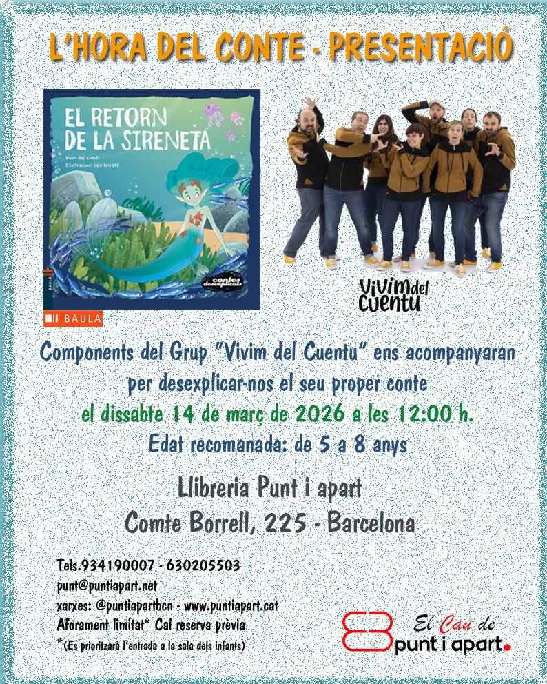 L'hora del conte - Presentació: El retorn de la sireneta - 