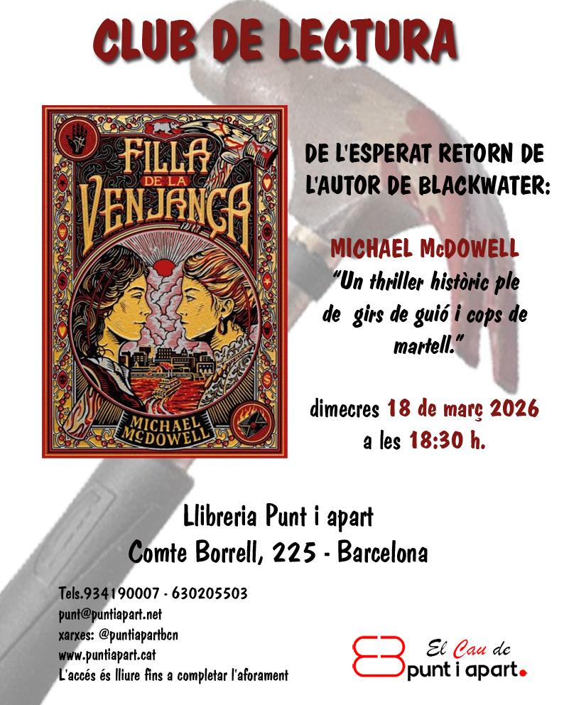 Club de lectura: Filla de la venjança - 