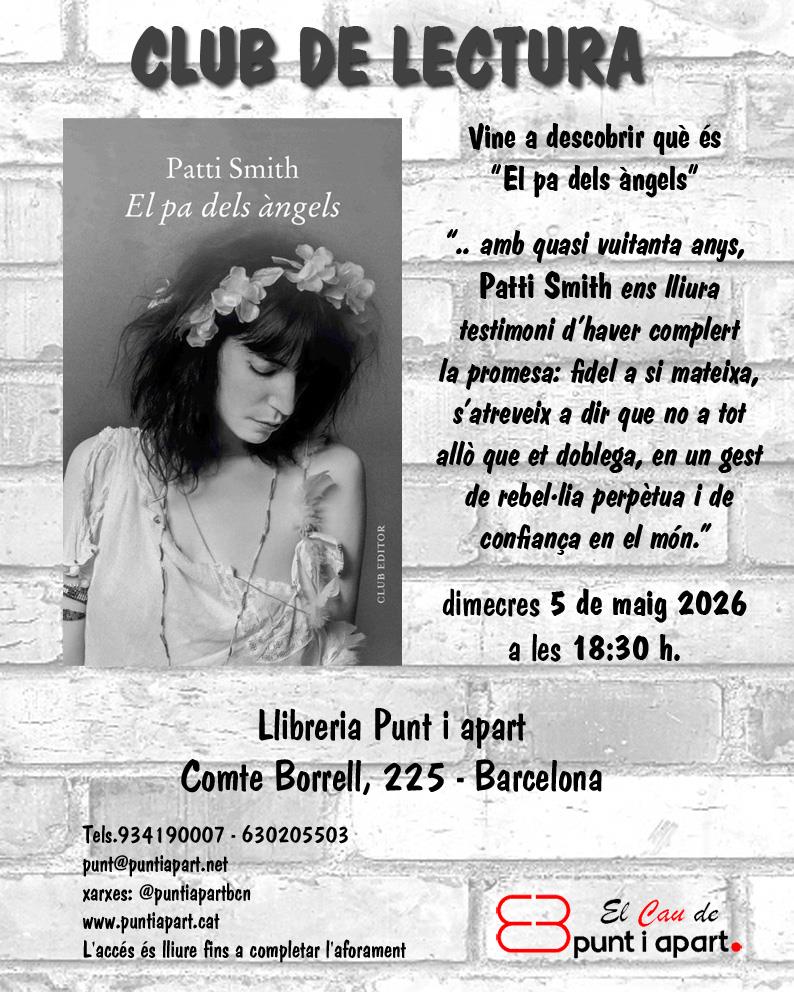 Club de lectura "El pa dels àngels" - 