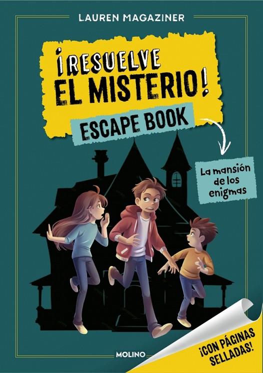 ¡Resuelve el misterio! Escape Book 1 - La mansión de los enigmas | 9788427256279 | Magaziner, Lauren