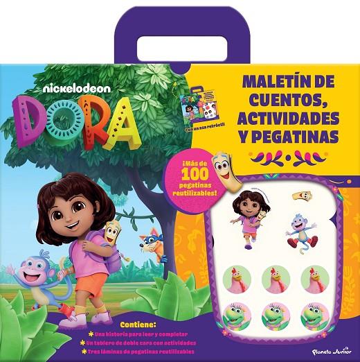 Dora. Maletín de cuentos, actividades y pegatinas | 9788408300335 | Dora