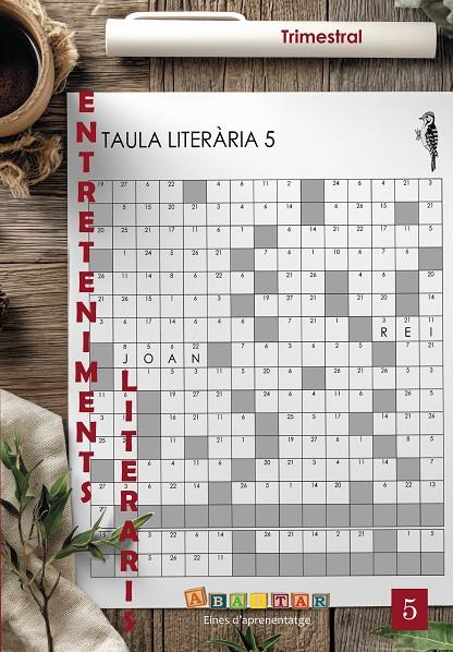 Entreteniments literaris, 5 | 9791399250619 | Abastar. Eines d'aprenentatge