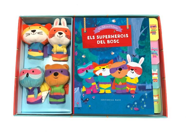 Els Superherois del bosc. La fàbrica d'històries | 9788417759247 | Rivère, Benedicte/Taylor, Dan