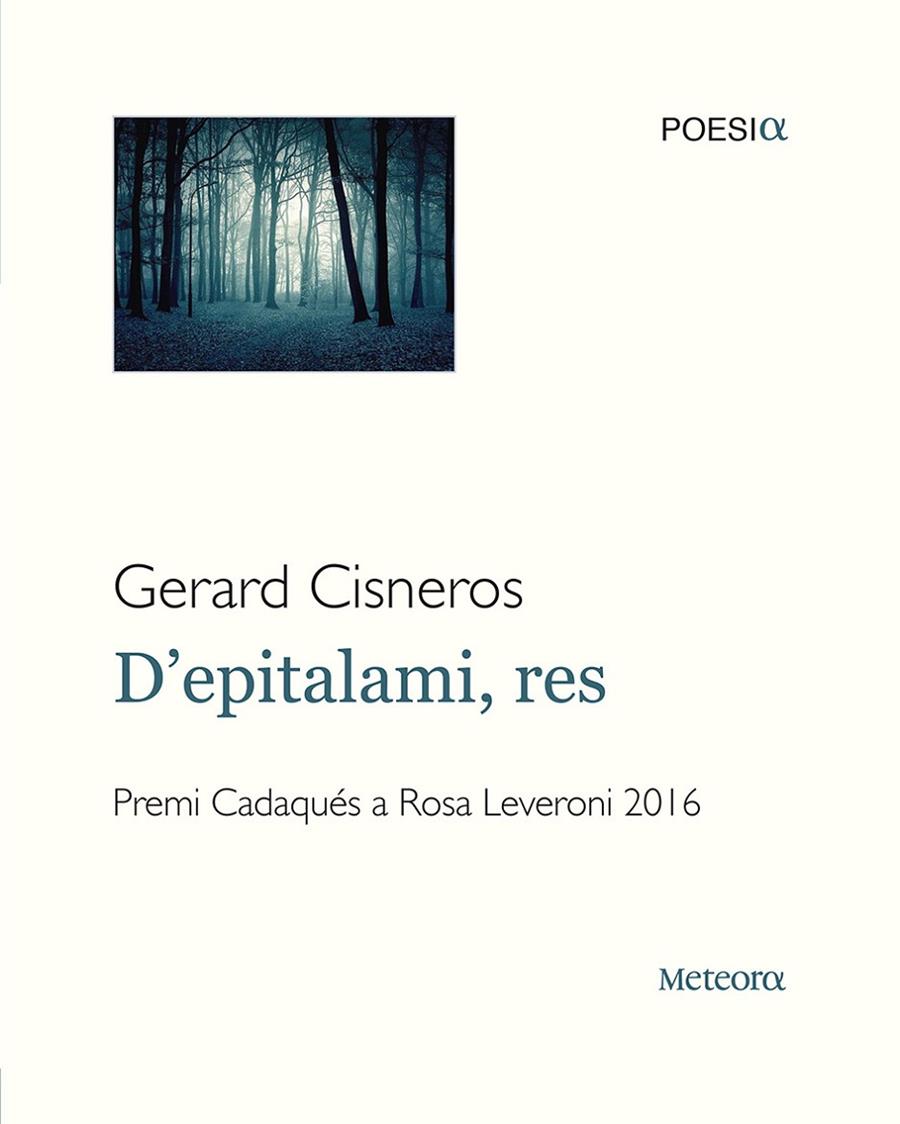 D'epitalami, res | 9788494654183 | Gerard Cisneros
