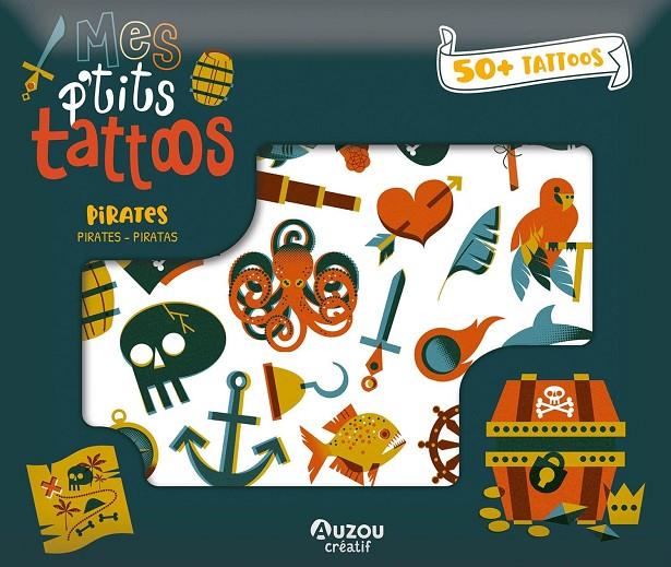 Mis pequeños tattoos. Piratas | 9791039526821 | Varios autores