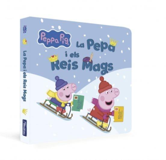 Peppa Pig. Llibre de cartró - La porqueta Pepa i els Reis Mags | 9788448871284 | Hasbro