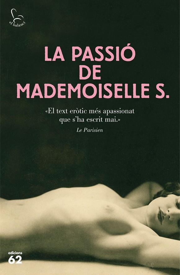 La passió de Mademoiselle S. | 9788429774788 | Ediició de Jean-Yves Berthault