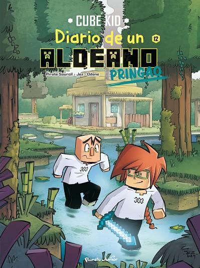 Minecraft. Diario de un aldeano pringao. Cómic 12 | 9788408312185 | Cube Kid
