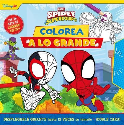 Spidey y su superequipo. ¡Colorea a lo grande! | 9788410362307 | Marvel