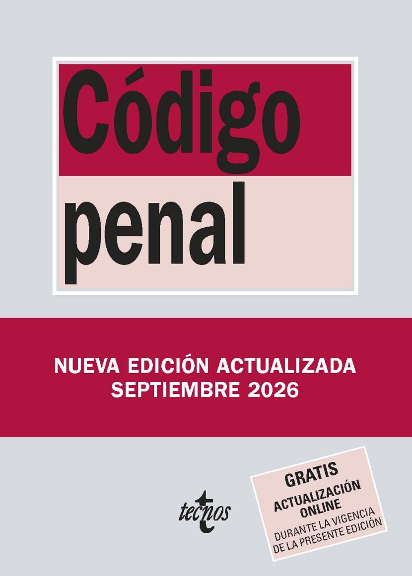 Código Penal | 9788430994458 | Editorial Tecnos