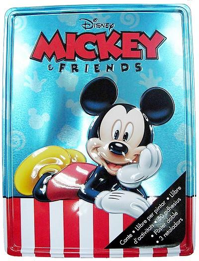 Mickey i els seus amics. Caixa Metàl·lica | 9788490576373 | Disney