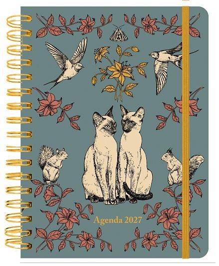 Agenda anual semanal 2027 Laura Agustí "Gatos" | 9788419434357 | Laura Agustí (Lalauri)