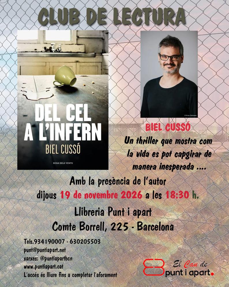 Club de lectura: Del cel a l'infern - 