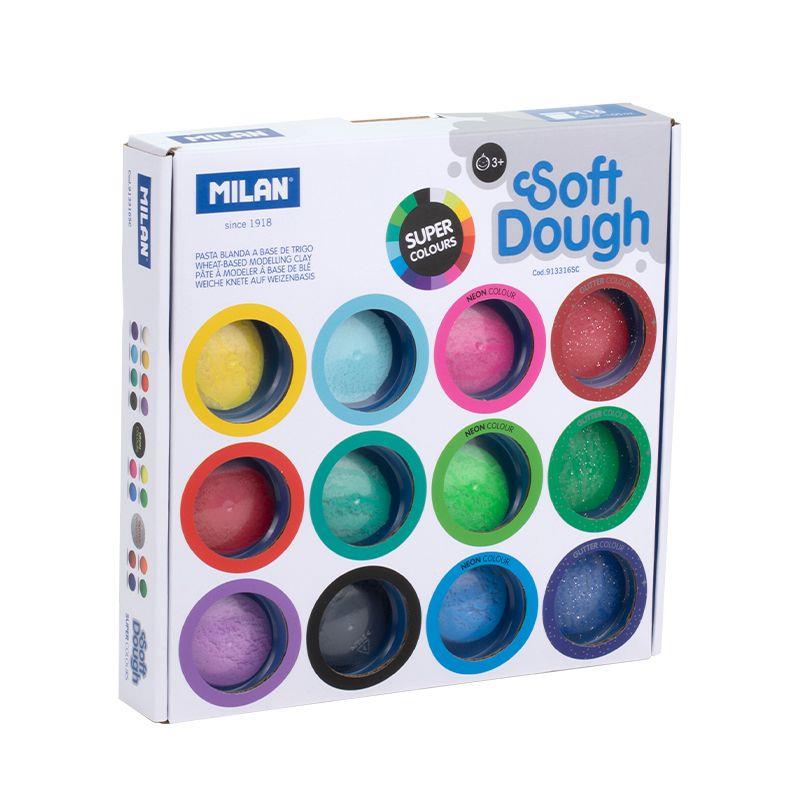 Pasta tova color per a modelar 16c 30g Super colours | 8411574094029