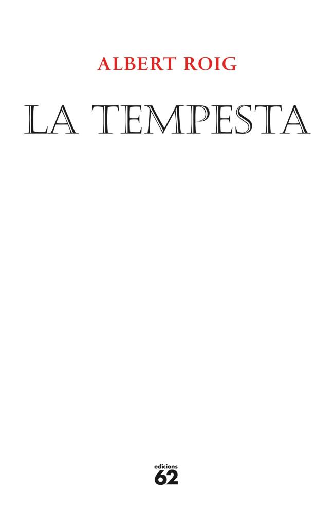 La tempesta | 9788429768527 | Albert Roig
