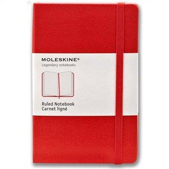 Ruled Classic Tapa Dura ratllat vermell P 9x14cm | 9788862930000 | Moleskine