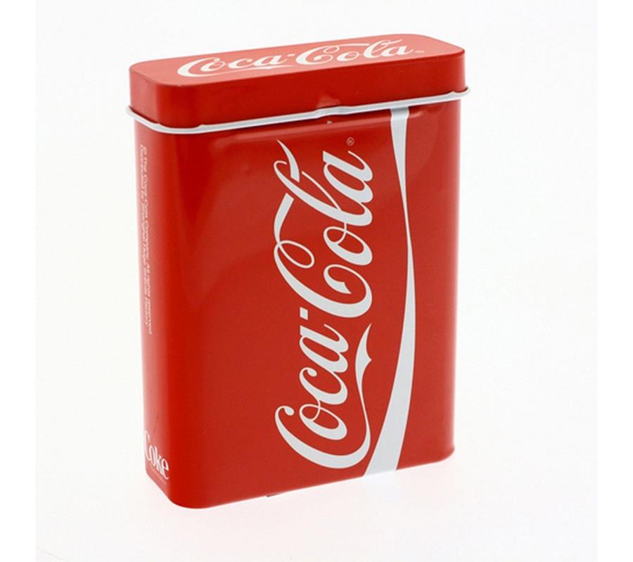 Capsa metàl·lica Coca-Cola 9x7x2,5 | 8435267323319