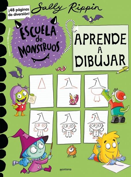 Escuela de Monstruos - Aprende a dibujar | 9791387598112 | Rippin, Sally
