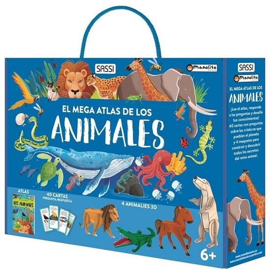 El mega atlas de los animales | 9788410443471 | G. Pesavento, N. Fabris, E. Lorenzi