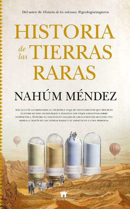 Historia de las tierras raras | 9788419414151 | Nahúm Méndez-Chazarra