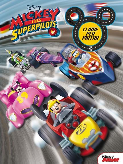 Mickey i els superpilots. Llibre per pintar | 9788491373353 | Disney
