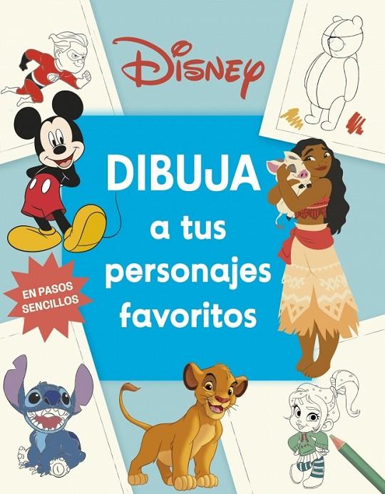 Disney. Dibuja a tus personajes favoritos | 9780241804445 | DK