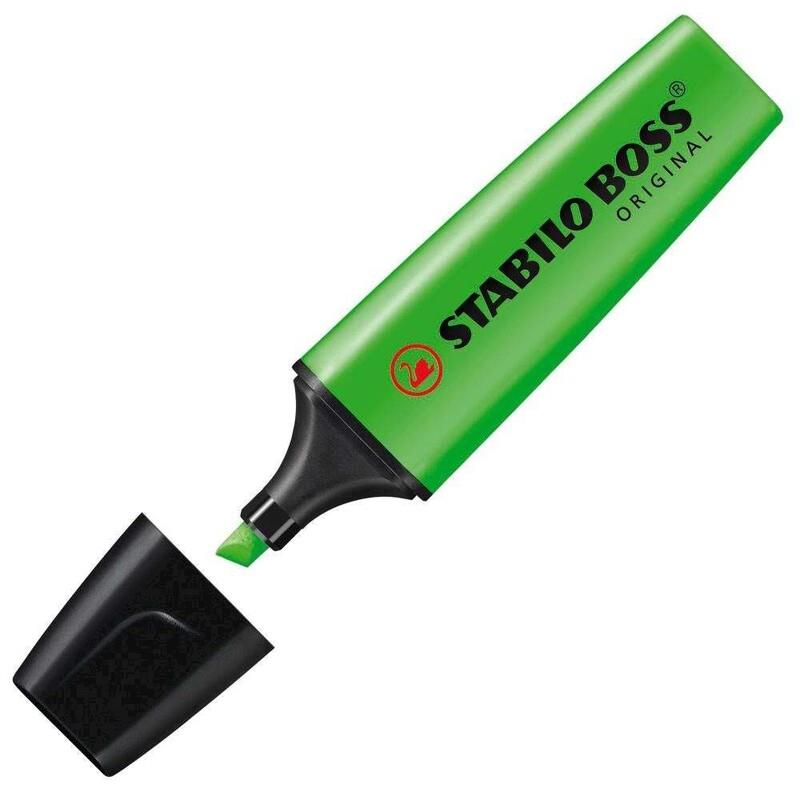 Marcador fluor Boss verd | 4006381333641
