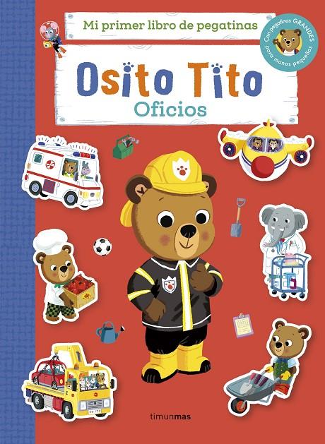 Osito Tito. Mi primer libro de pegatinas. Oficios | 9788408310327 | Davies, Benji