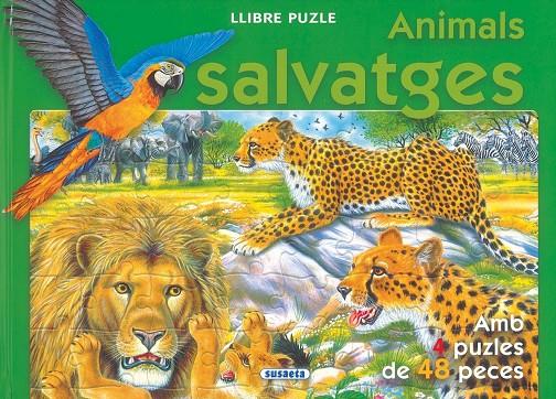 Animals salvatges (4 puzles de 48 peces) | 9788467700824 | Susaeta, Equip