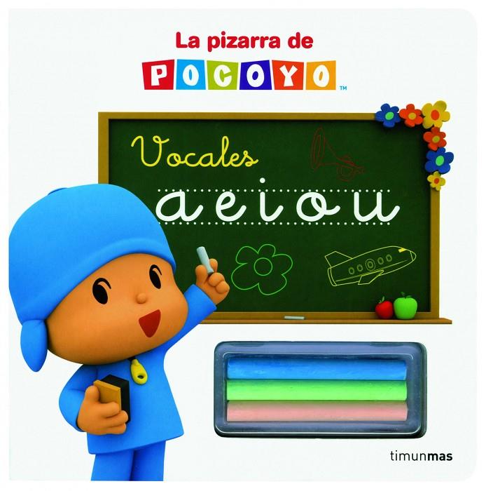 La pizarra de Pocoyo. Vocales | 9788408109297 | Zinkia Entertainment, S. A.