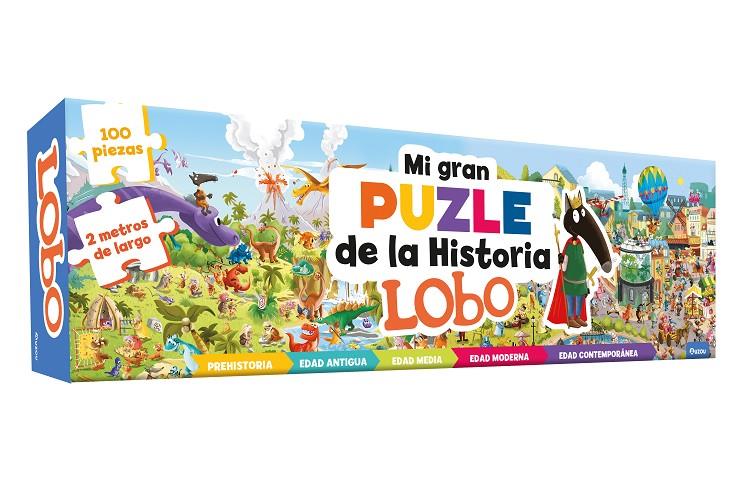 Mi gran puzle de la historia. Lobo | 9791039559584 | Auzou