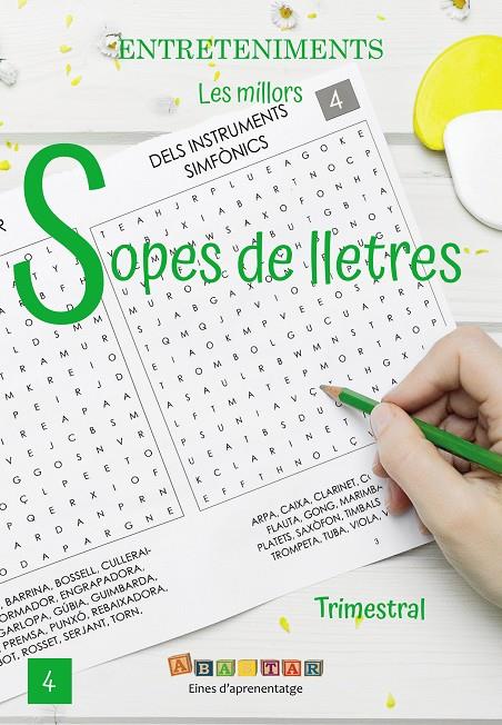 Les millors sopes de lletres, 4 | 9791399085662 | Abastar. Eines d'aprenentatge