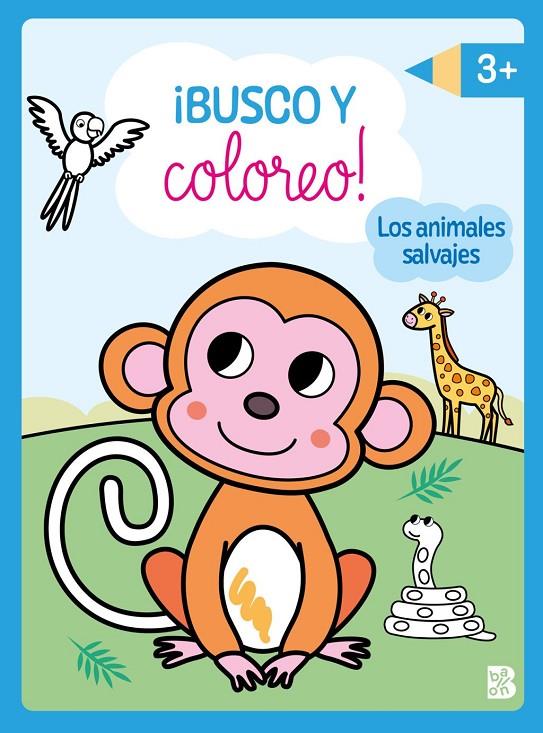 Busco y coloreo - Los animales salvajes | 9789403246062 | Ballon