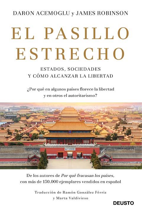 El pasillo estrecho | 9788423430819 | Acemoglu, Daron/Robinson, James A.