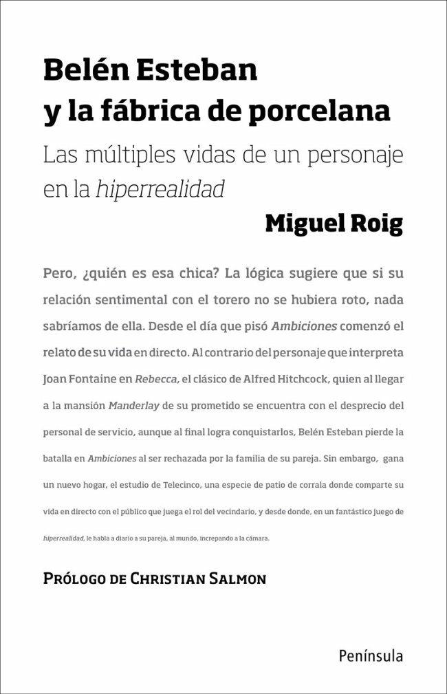 Belén Esteban y la fábrica de porcelana | 9788499420622 | Miguel Roig