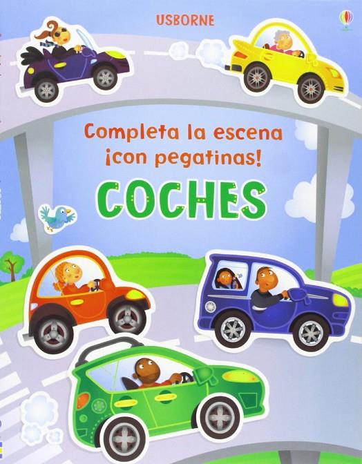 Coches. Completa la escena con pegatinas | 9781409559207 | VV.AA.