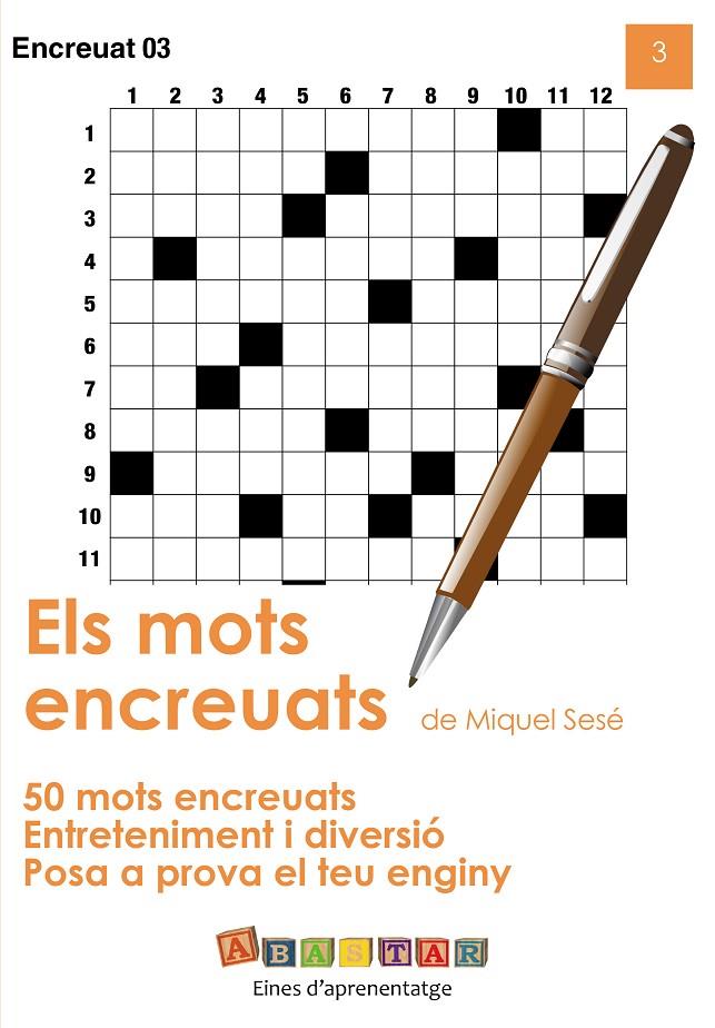 Els mots encreuats de Miquel Sesé, 3 | 9791399250633 | Sesé, Miquel