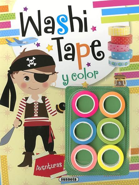 Washi tape aventuras | 9791370341404 | Susaeta, Equipo
