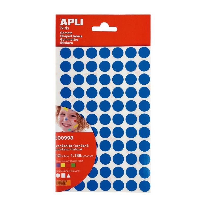 Gomets adhesius variats petits 12f | 8410782009931