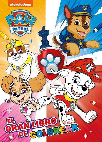 Paw Patrol | Patrulla Canina. Actividades - El gran libro de colorear | 9788448865764 | Nickelodeon