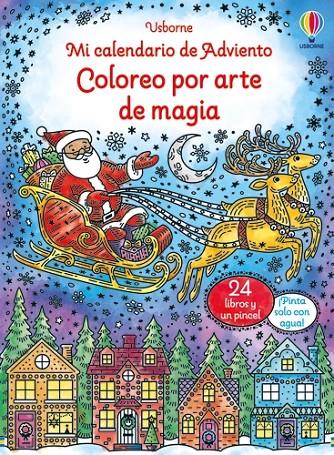 Mi calendario de Adviento - Coloreo por arte de magia | 9781835406342 | Wheatley, Abigail