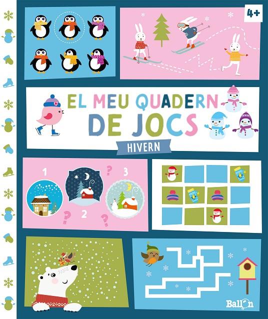 El meu quadern de jocs d'hivern | 9789403220239 | Ballon