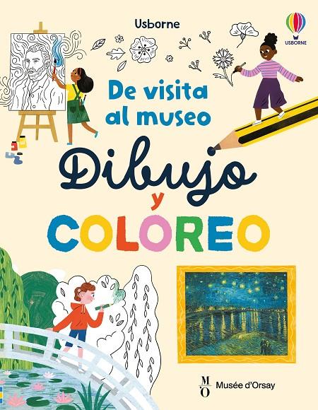 De visita al museo - Dibujo y coloreo | 9781836068297 | Dickins, Rosie