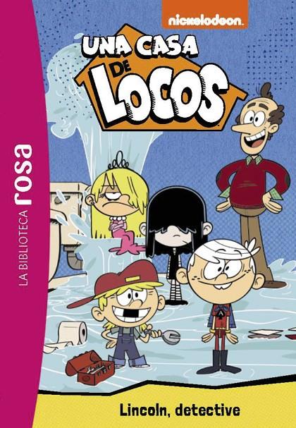 La Biblioteca rosa. Una casa de locos, 9. Lincoln detective | 9788419804211 | Varios autores